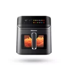 HISENSE 6.7L Air Fryer with Colorful Display & 10 Preset Cooking Menu